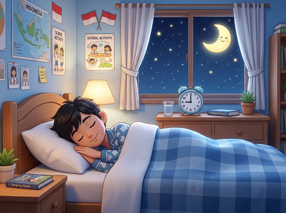 7. Tidur Cepat